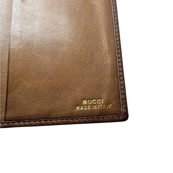Gucci Lambskin bifold wallet